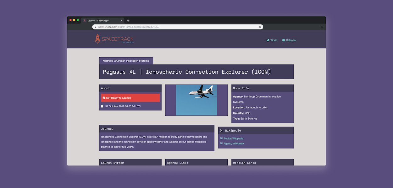 Discover launches screen